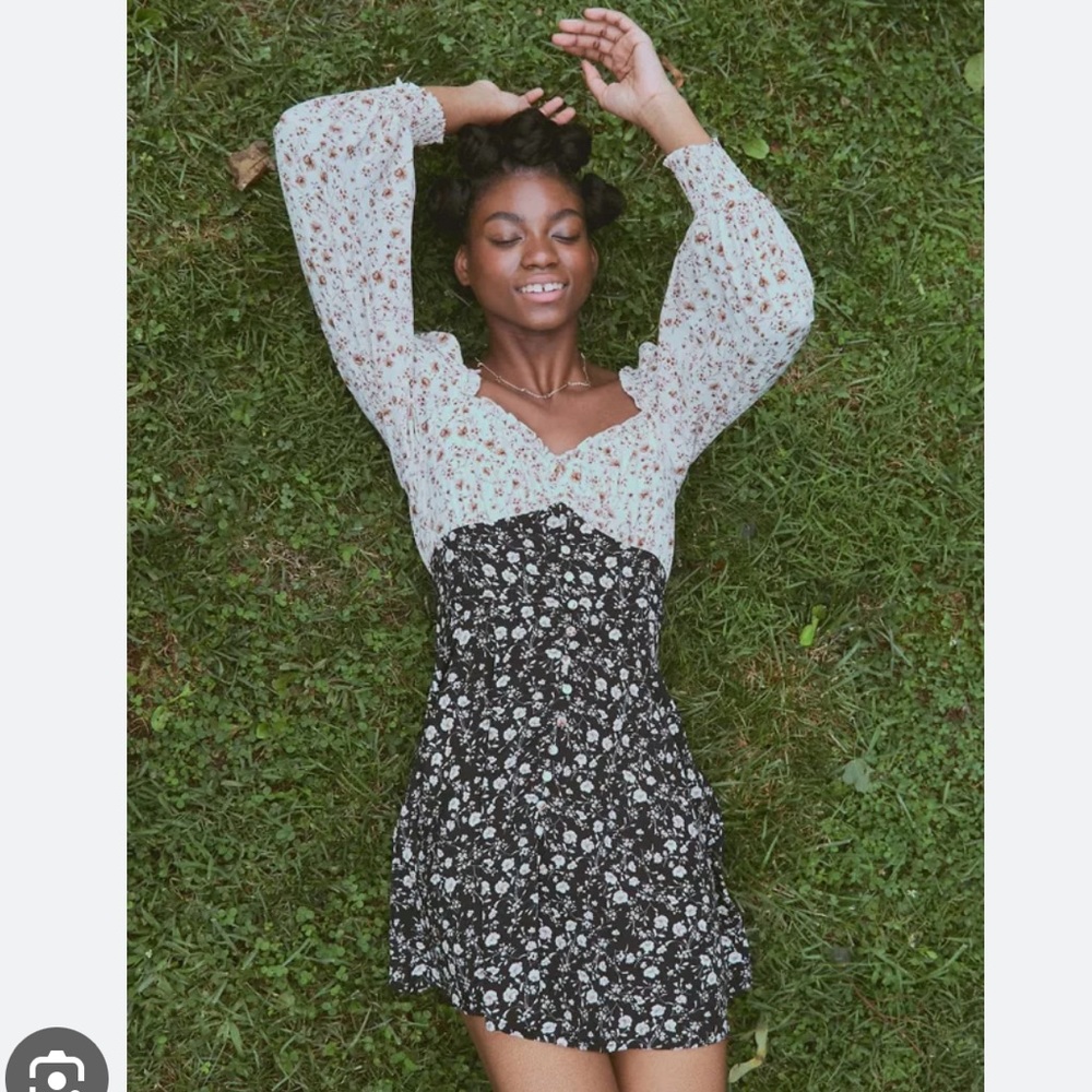 Two Good - Two Tone Mini Dress